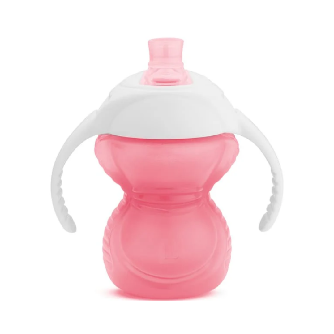 vaso click lock con asas y pico de silicona 7 oz - munchkin®