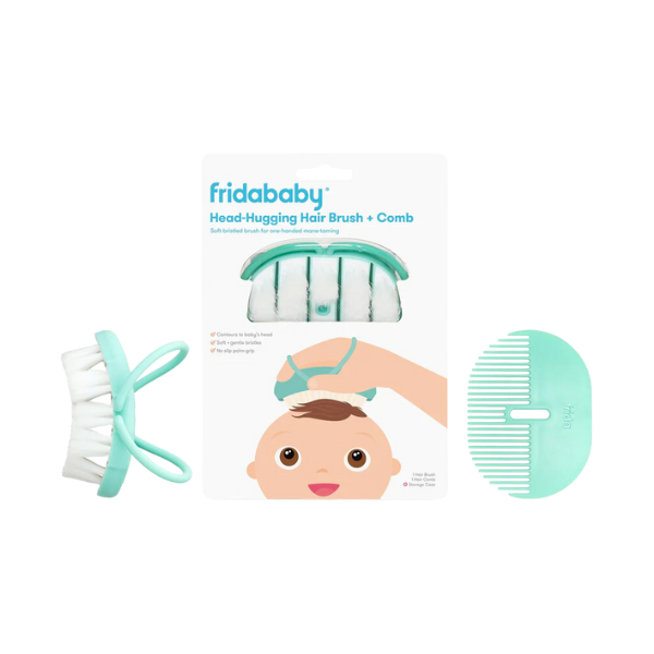 Baby Head-Hugging Hairbrush + Styling Comb