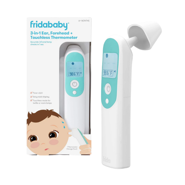 3-in-1 Ear, Forehead + Touchless Infrared Thermometer