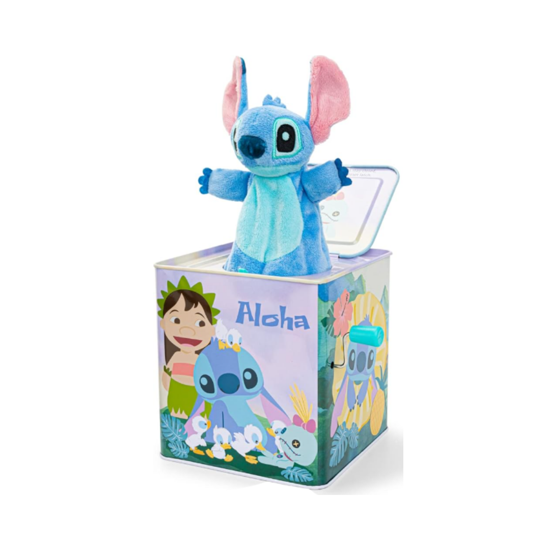 kids preferred® disney® stitch® jack-in-the-box