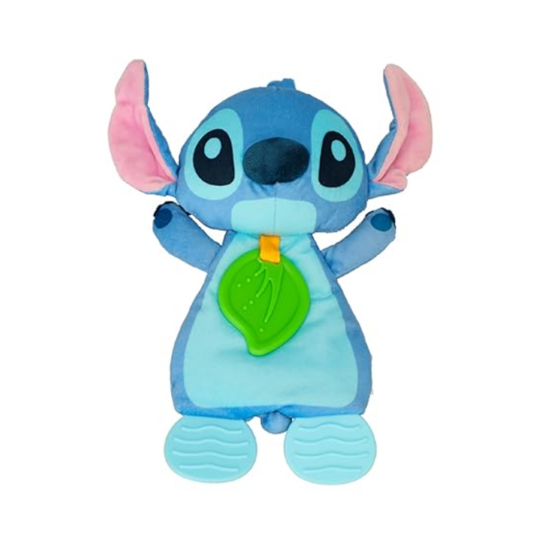 kids preferred® disney® stitch® sensory crinkle & teether blankey