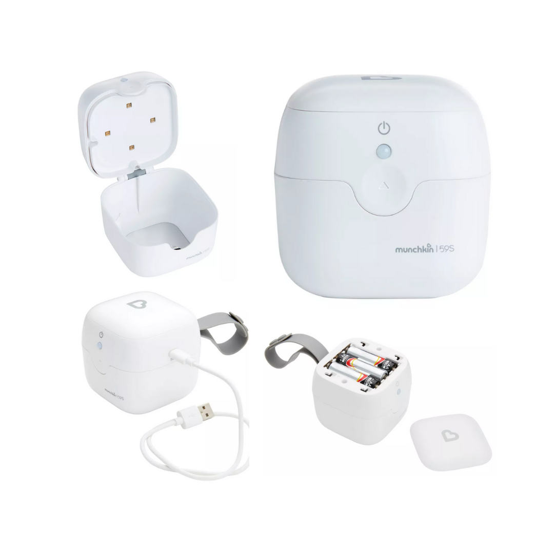 munchkin® - mini esterilizador portátil uv desinfectante