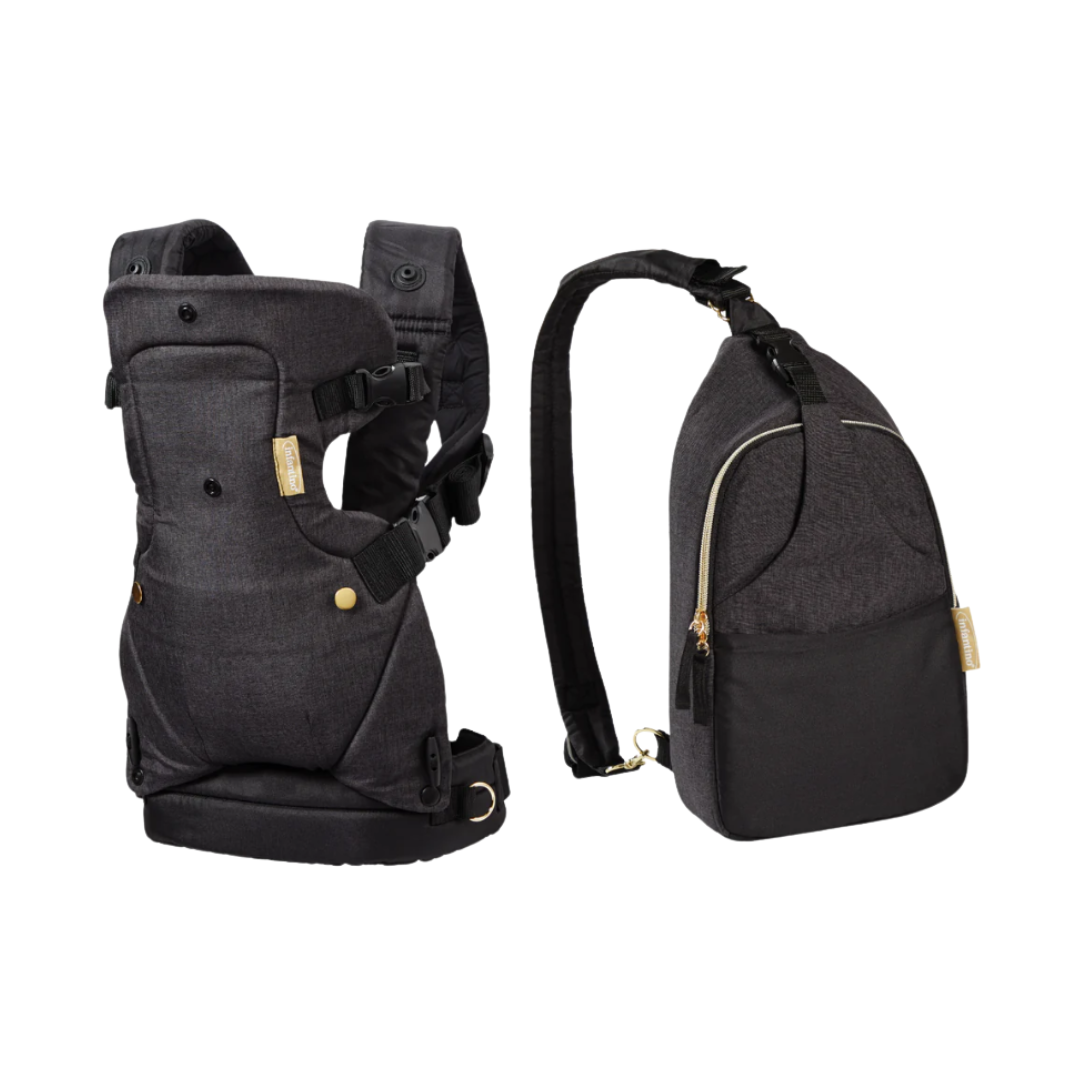 infantino® set flip 4-en-1 + bolso crossbody – kit esencial