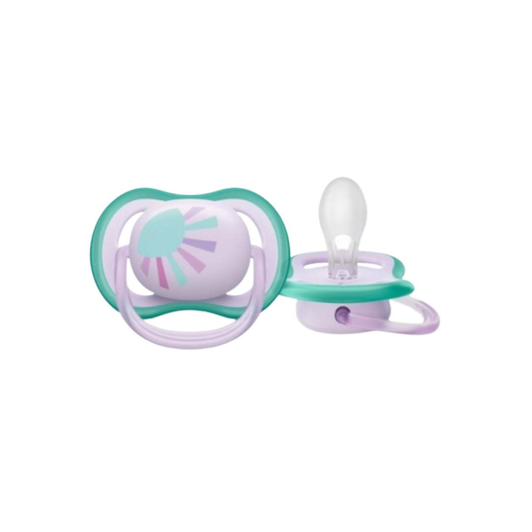 avent® chupete ultra air sol lila-verde