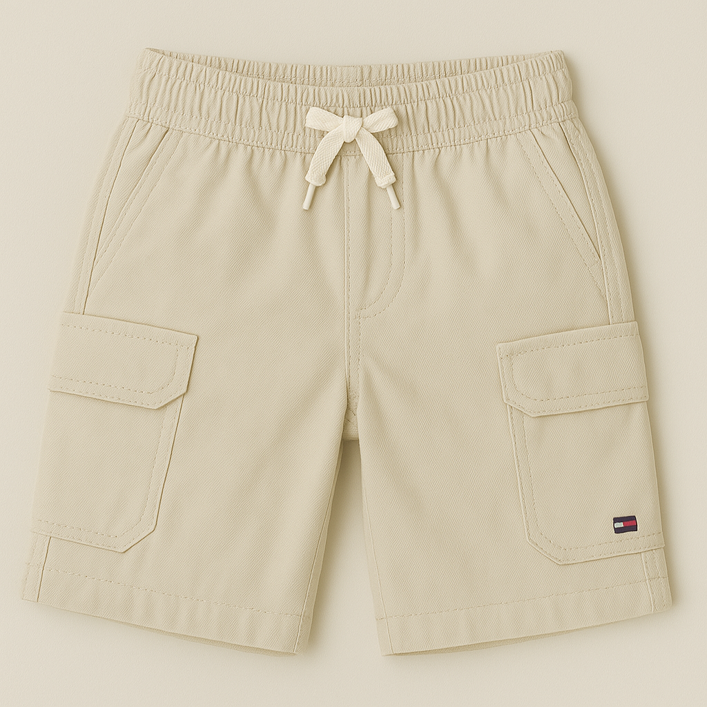 Gray Cargo Shorts Tommy