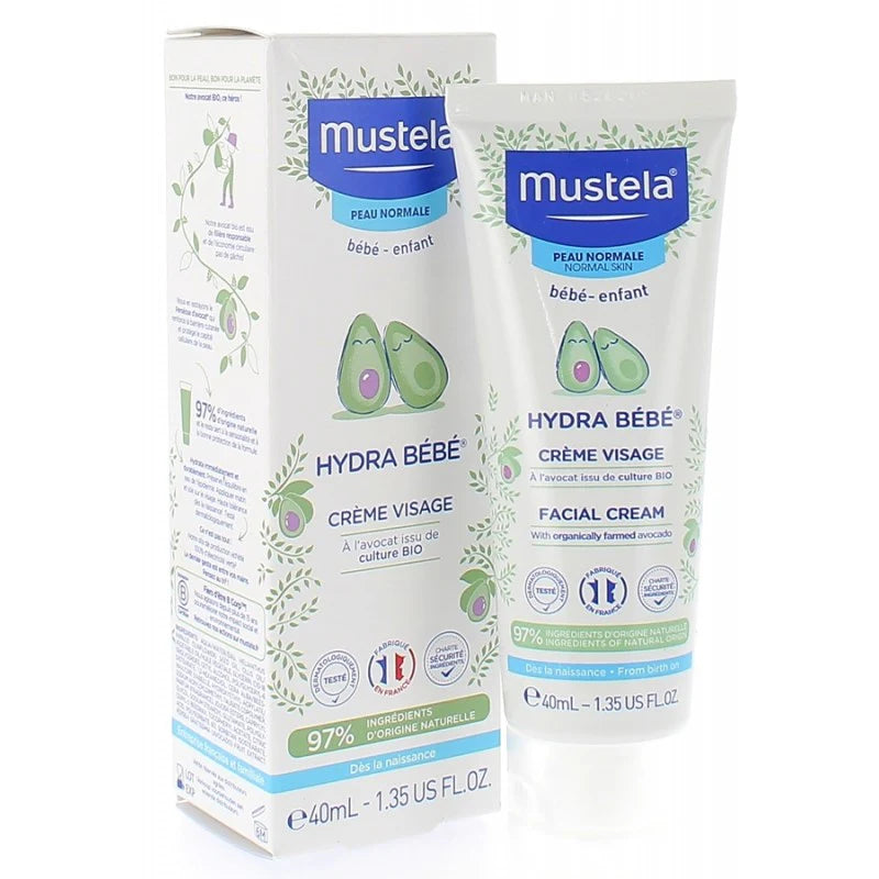 Mustela Hydra Bébé Face Cream 40ml