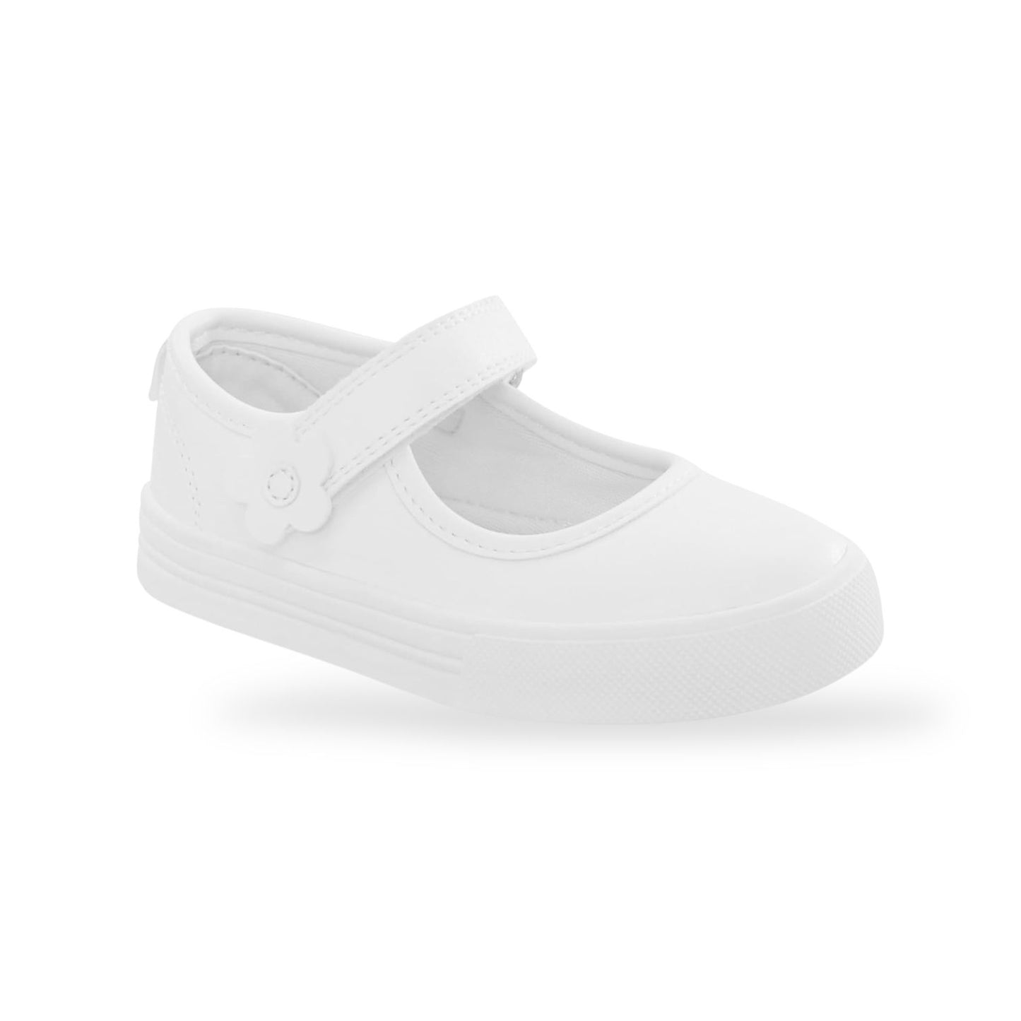 Kids Platform Sneaker - White Gray