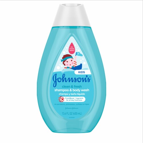 Johnson's Kids Clean & Fresh Shampoo & Body Wash 13.6 fl oz