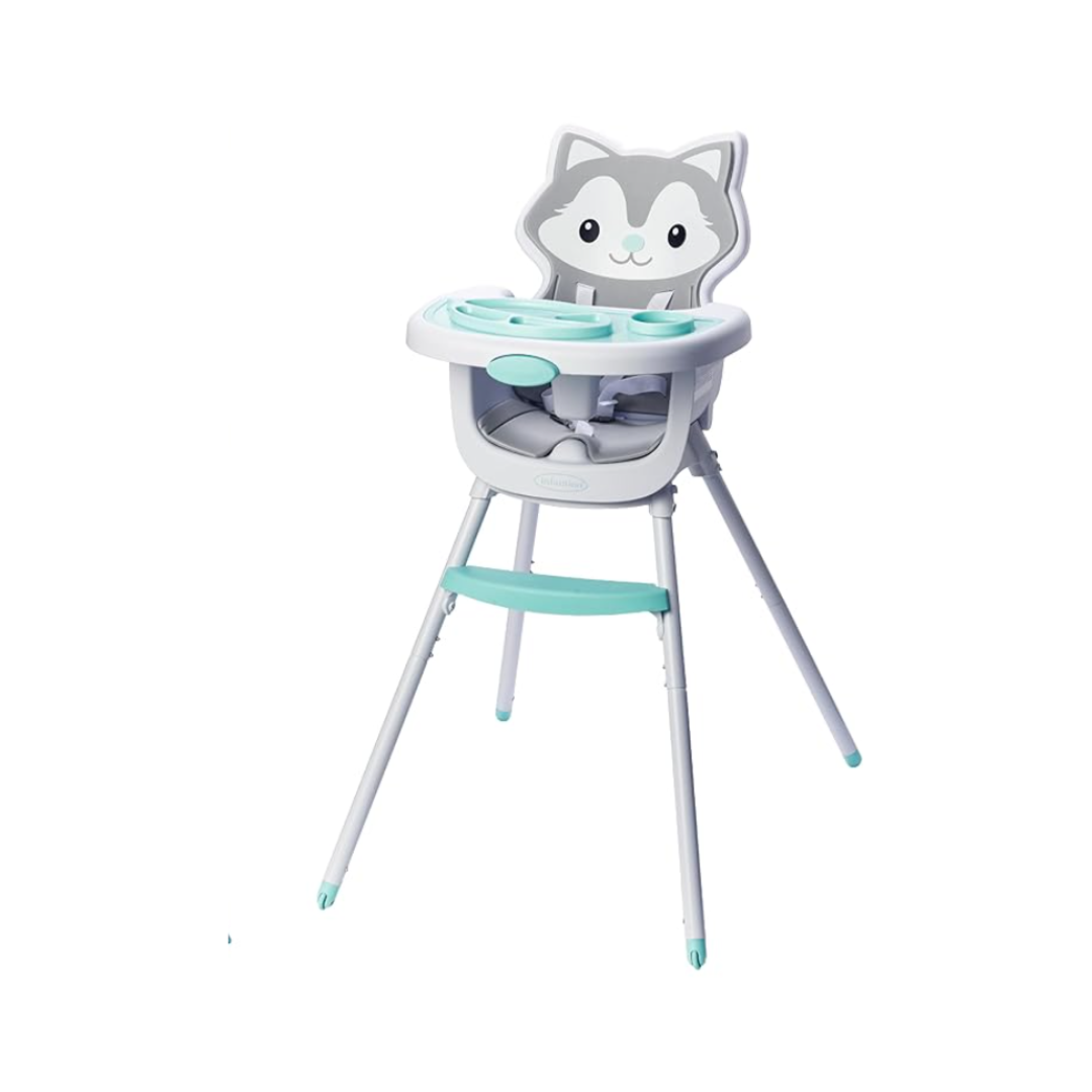 infantino® sujetachupetes silicona all-in-one – sage green natural