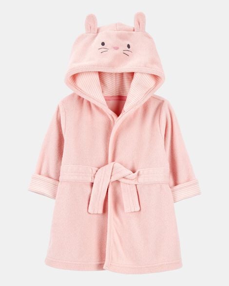 Carter's Bunny Hooded Terry Bathrobe - Pink