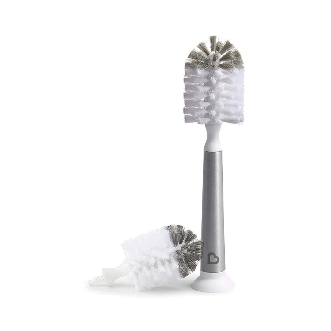 munchkin® escobilla para biberones y tetinas/ acero inoxidable