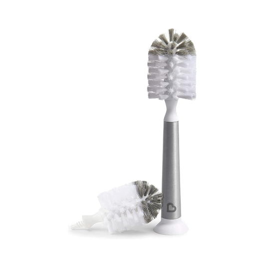 munchkin® escobilla para biberones y tetinas/ acero inoxidable