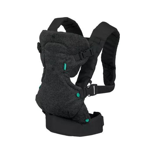 infantino® porta bebé flip 4-en-1 – negro elegante