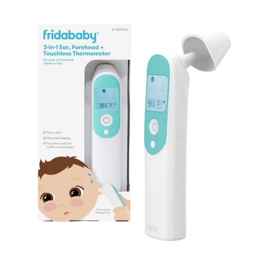 3-in-1 ear, forehead + touchless infrared thermometer