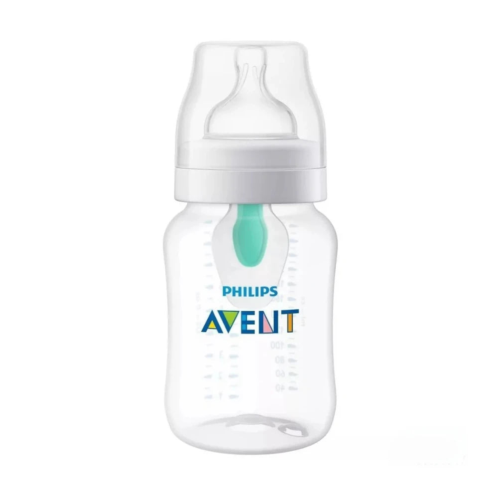 Biberón Anticólicos Philips Avent de 9oz / 260ml con Sistema AirFree Vent (1m+)