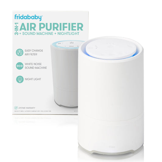 3-in-1 Air Purifier + Sound Machine + Nightlight