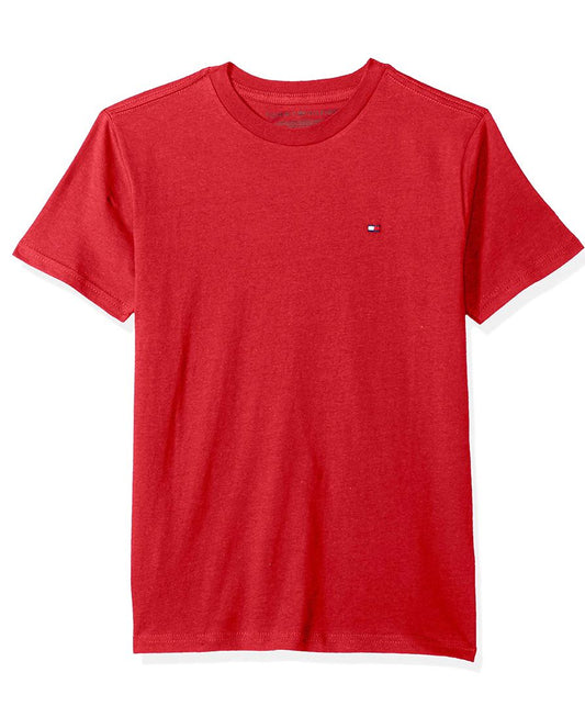 Red Plain T-Shirt Tommy