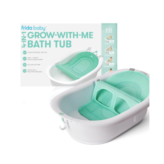 4-in-1 grow-with-me bath tub