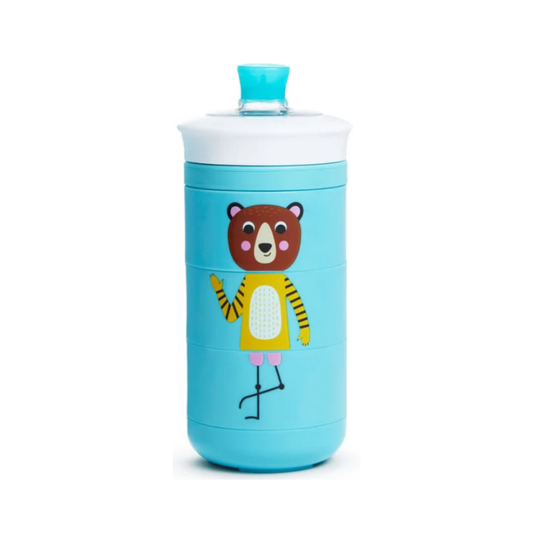 munchkin® - vaso bite proof 9 oz gira y empareja personajes