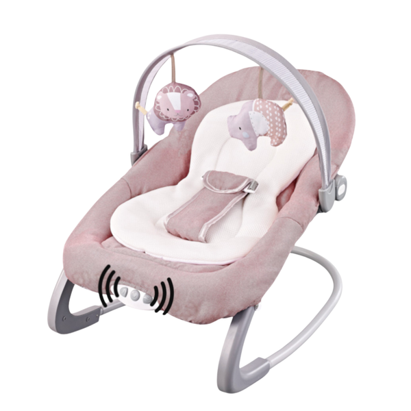 Nubebé Soothing Vibration Baby Bouncer - Mauve