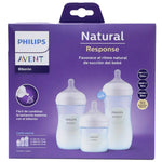 Philips Avent Natural Response 3.0 Baby Bottle Triple Pack Blue - Image 2