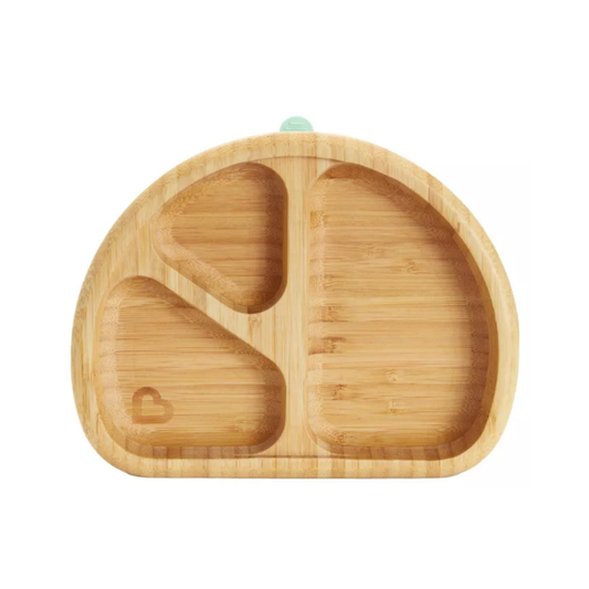 munchkin® - plato dividido de bambú