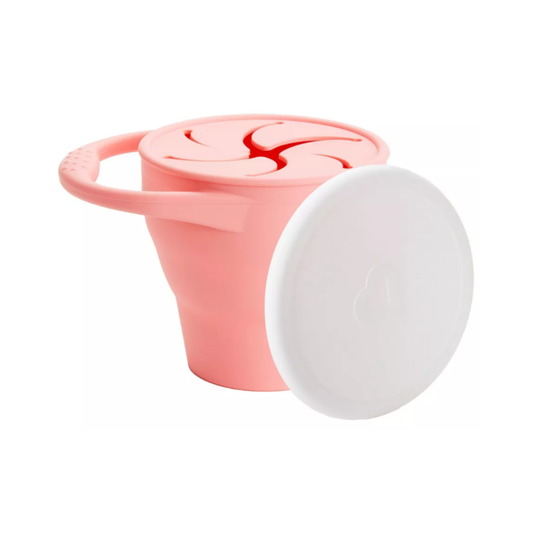 munchkin® - snack catcher de silicona con tapa (mint)