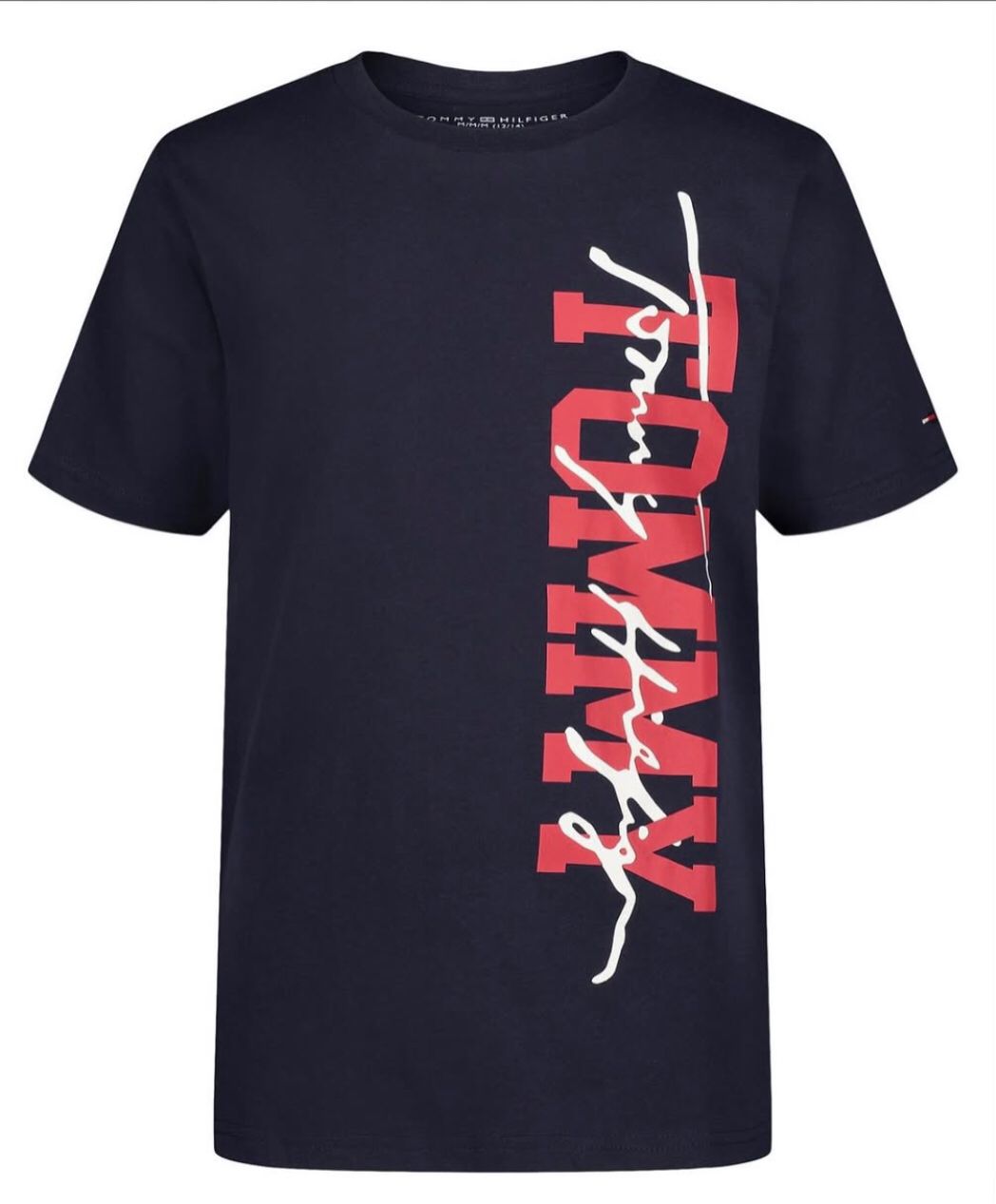 Navy T-Shirt Tommy Signature