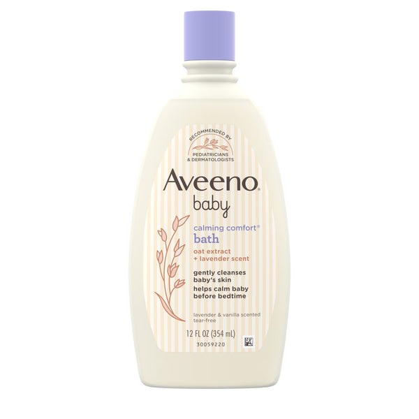 Aveeno Baby Calming Comfort Bath Lavender 12 fl oz