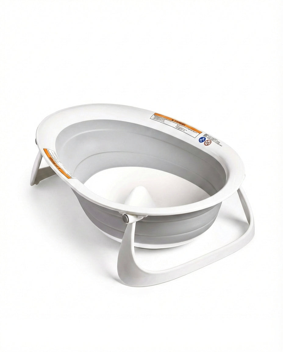 Boon Naked 2-Position Collapsible Bathtub - Gray