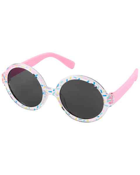 Lentes Round Sprinkles Pink — Niña