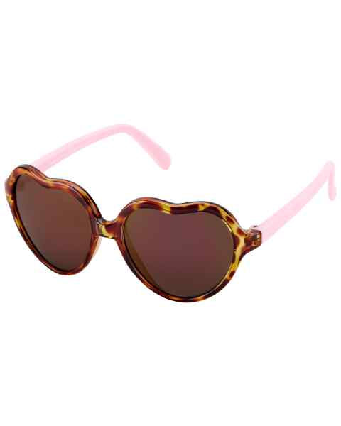 Lentes Heart Tortoise Pink — Niña