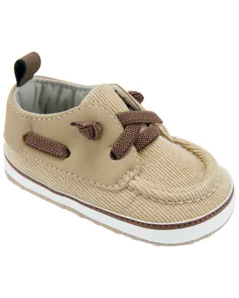 Carter's Baby Boy Corduroy Boat Shoe Crib Shoes
