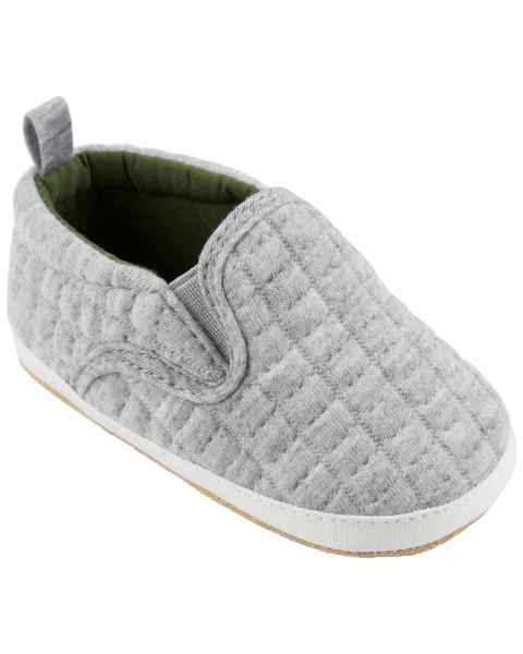 Carter's Baby Quilted Slip-On Crib Shoes