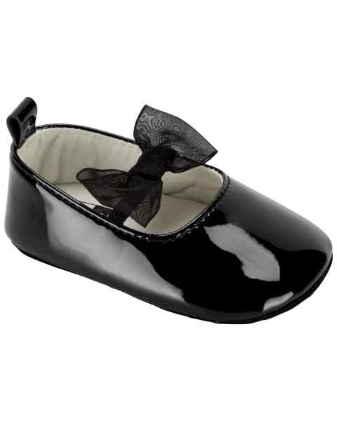 Carter's Baby Girl Patent Mary Jane Crib Shoes Bow
