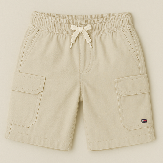 Gray Cargo Shorts Tommy