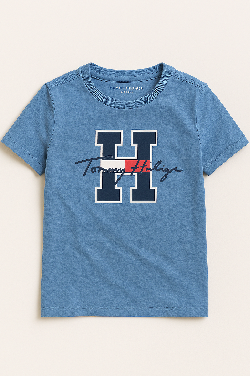 Black T-Shirt Tommy Signature