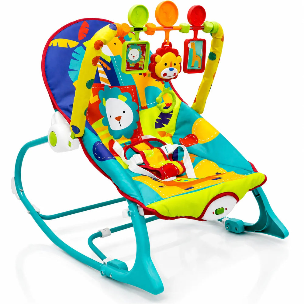 Nubebe Infant-to-Toddler Rocker with Toy Bar - Multicolor