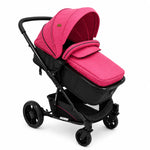 Coche Nubebe Rosa Frambuesa — Moisés, Cargador y Paseo - Image 2