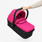 Coche Nubebe Rosa Frambuesa — Moisés, Cargador y Paseo - Image 3