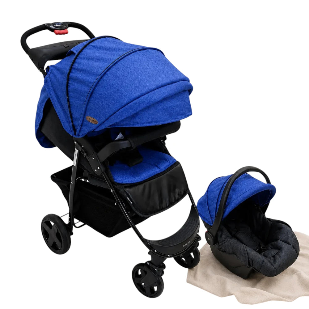 Nubebe Coche para Bebé Cargador Celeste