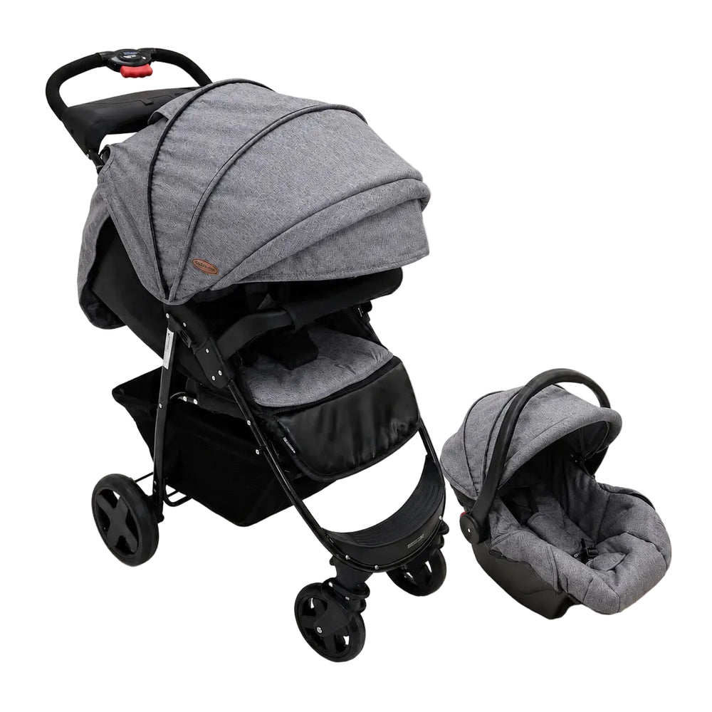 Nubebe Coche para Bebé Cargador Gris