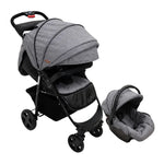 Nubebe Coche para Bebé Cargador Gris - Image 1