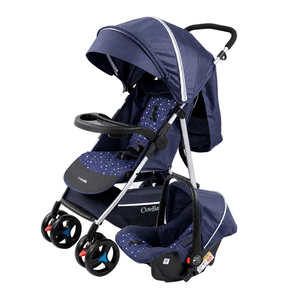 Coche Titanio Travel System en Navy