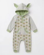 Star Wars Baby Yoda Footie and Hoodie Set - Image 3