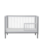 Cuna Paris 4-en-1 Convertible - Gris/Blanco - Image 5