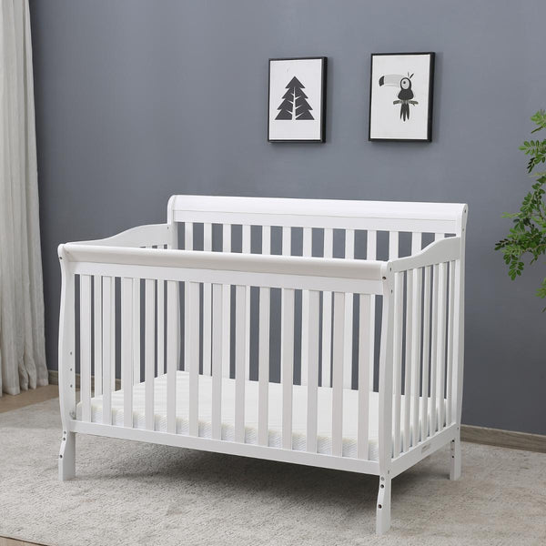 Cuna Paris 4-en-1 Convertible - Blanca