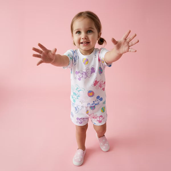 Disney Mickey & Minnie 2-Piece Set · Retro Pastel