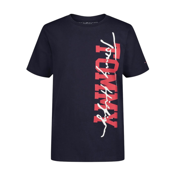 Navy T-Shirt Tommy Signature