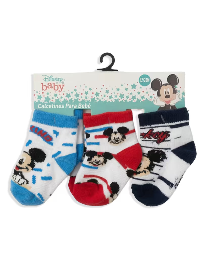 Calcetines 3-Pack Mickey Mouse — Infant